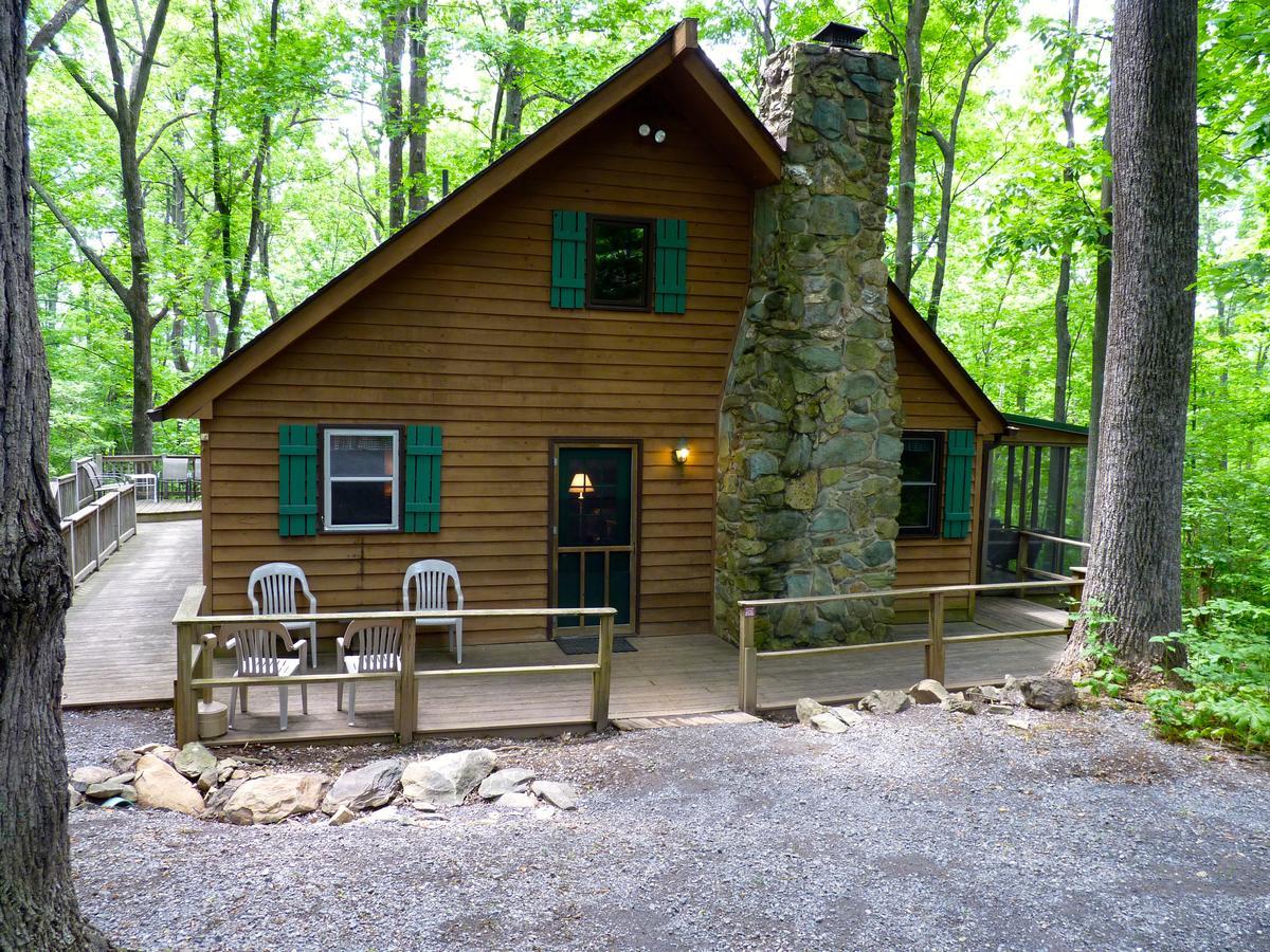 Cabin Creekwood Lyndhurst Bagian luar foto
